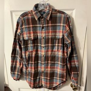 Men’s small plaid flannel from Polo by Ralph Lauren